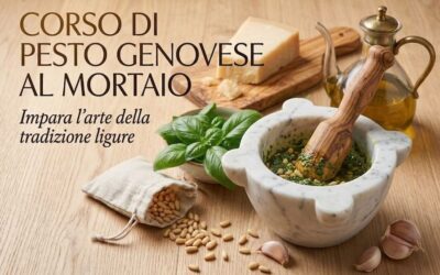 Corso di Pesto Genovese al Mortaio