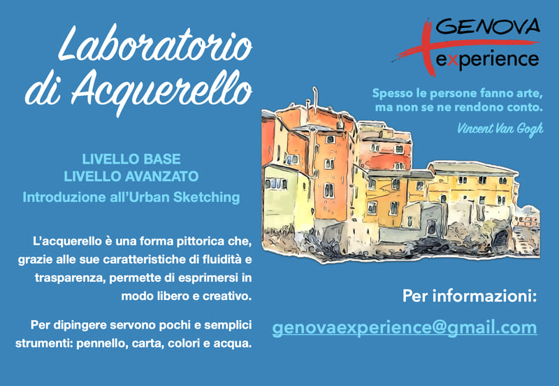 Laboratori di acquerello a Genova